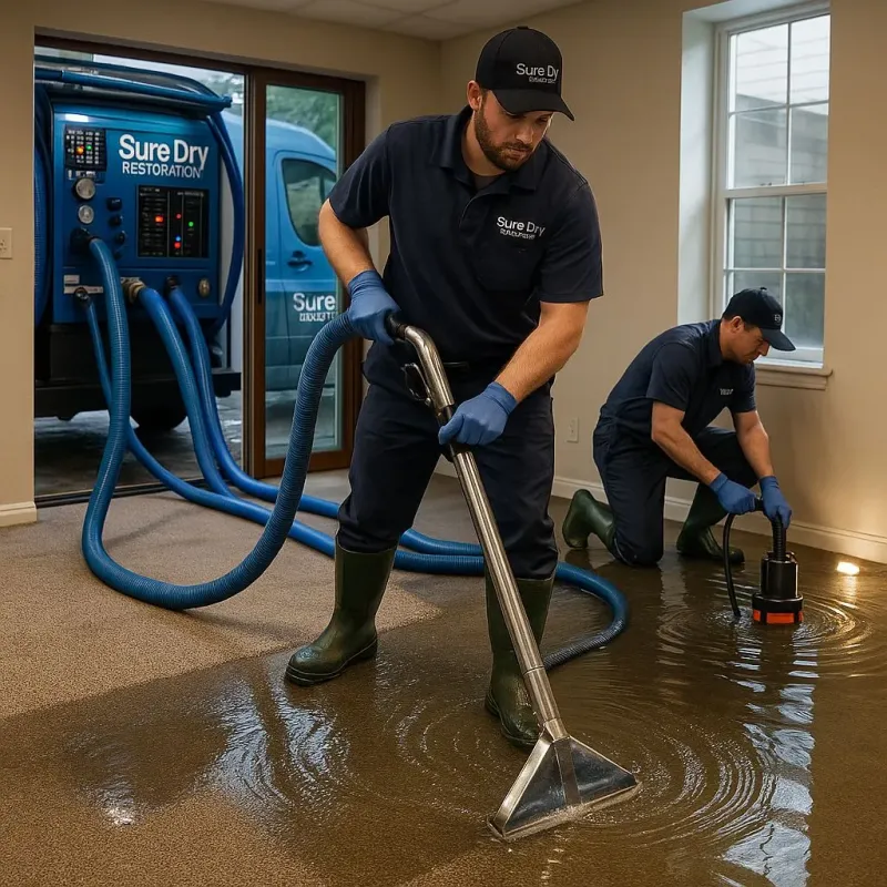 Water Extraction and Removal process in Kemp, TX